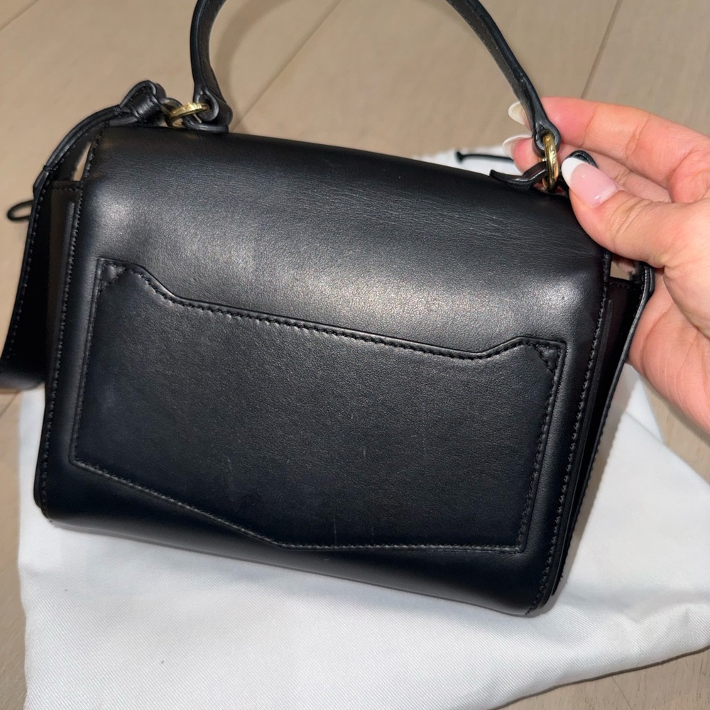 Givenchy EDEN MINI Black Leather Bag in smooth leather - Picture 6 of 13